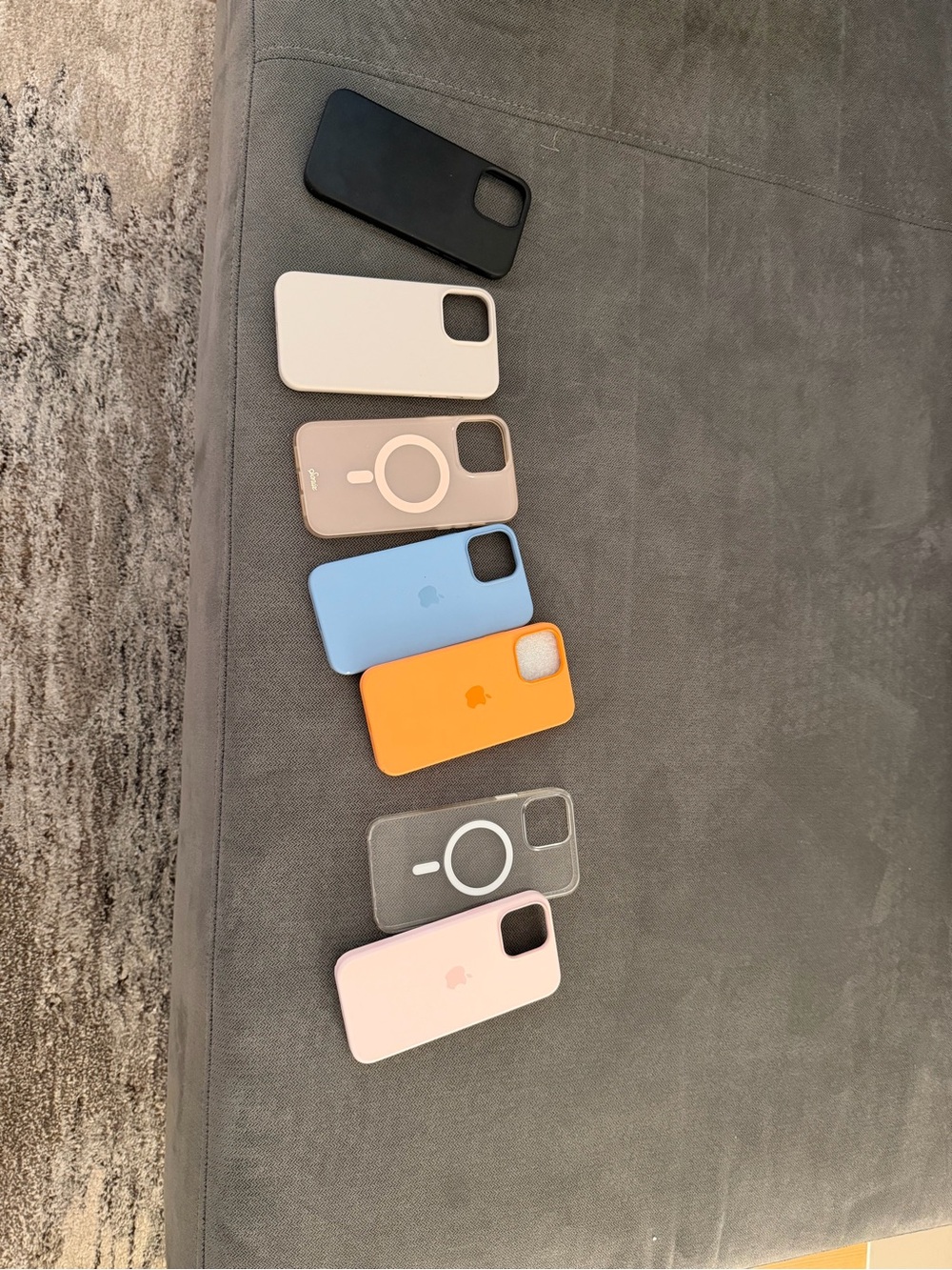Apple Silicone & MagSafe iPhone Cases - Multiple Colors